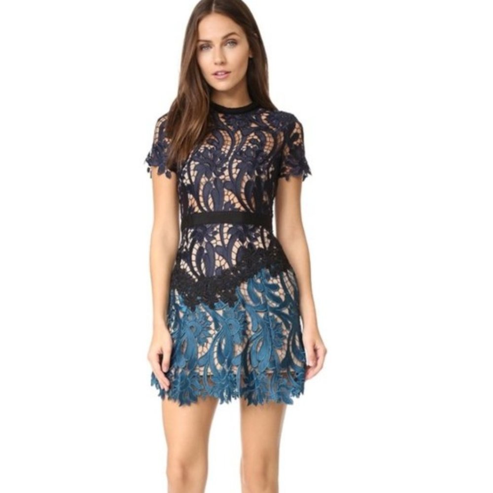 Self Portrait Prairie Dress